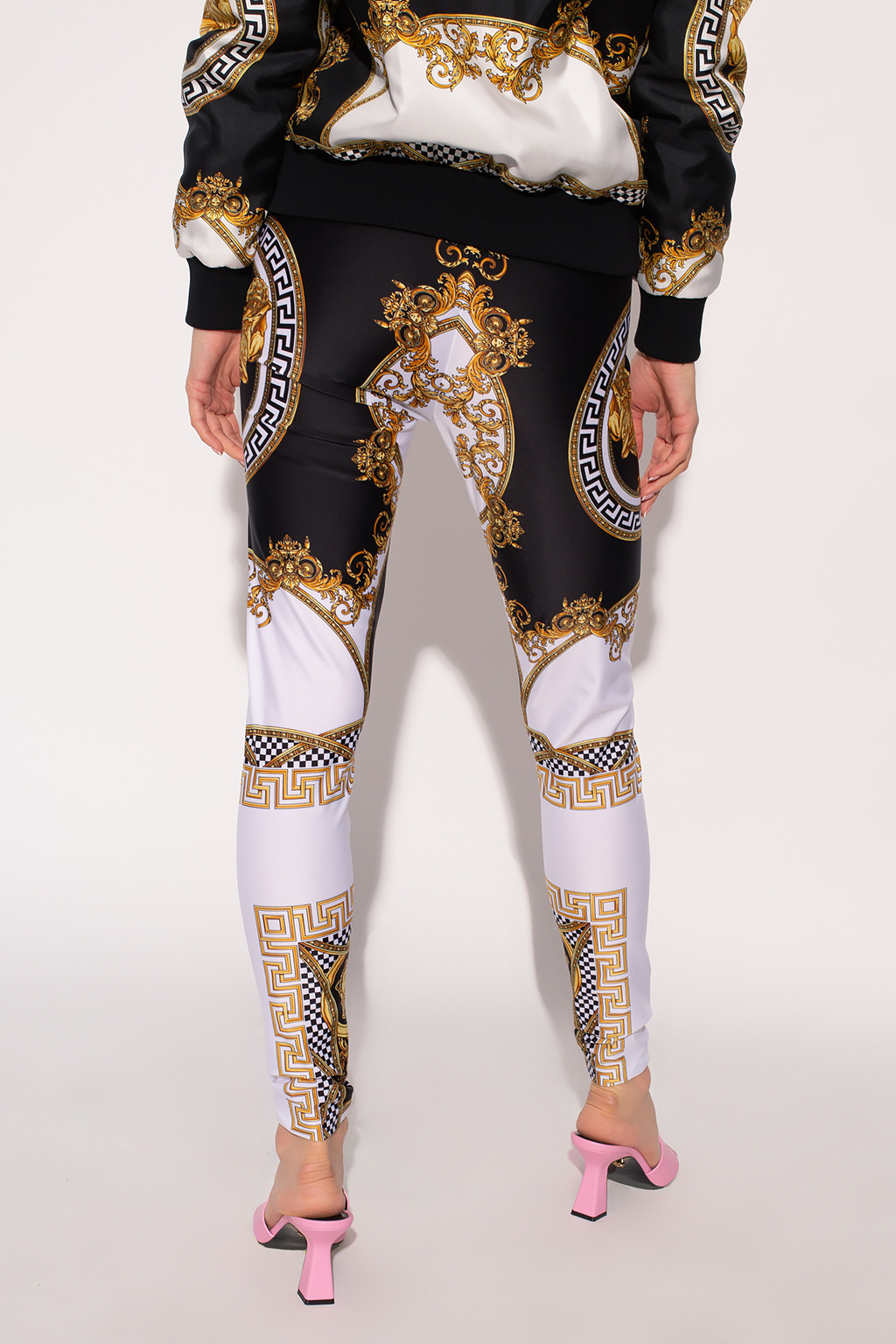 Versace inspired print on sale leggings